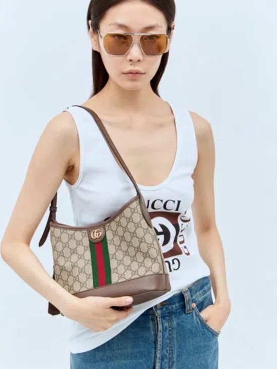 Gucci Handbags - Gucci Ophidia bucket shoulder bag small